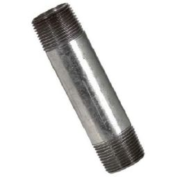 Mamelon galvanisé fileté 1X5"