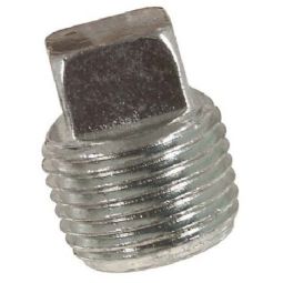 Galvanized Square Head Plug 1/2''
