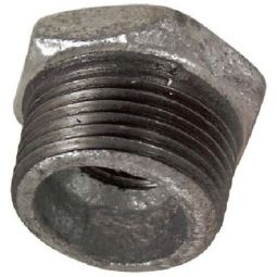 Galvanized Hexagonal Reducer Bushing 1'' x 1/2''