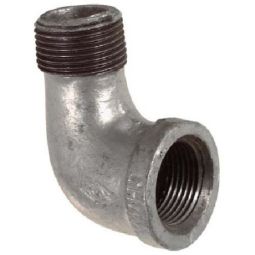 Galvanized 90° Street Elbow 1''
