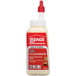Colle de menuiserie, jaune, 400ml