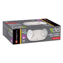 Lumière Urgence DEL Luminosite Jour 4.2W