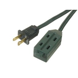 Extension Cord 3 Outlets 4.5M - 16/2 - Green