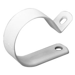 Electrical Wire Clamp - 1/2" - 12/PK - White