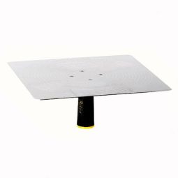 Taloche en aluminium avec système pivotant, manche ergo-grip 13"