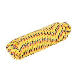 Braided Ropes Polypropylene , Assorted, 3/8-in. X 50-ft.