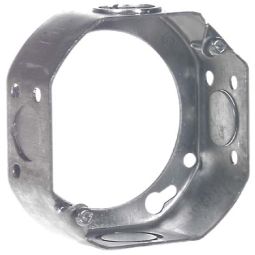 Octagonal Box Extension - Steel - 1 1/2'' Deep