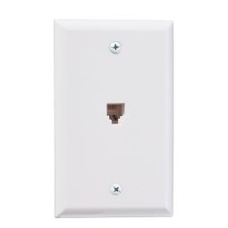 Telephone Wall Plate White