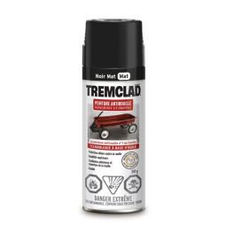 Peinture antirouille en aérosol 340Gr noir mat