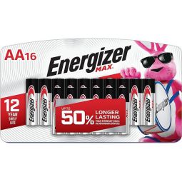 Alkaline Batteries AA Pk/16