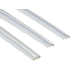 2X 81'' + 37'' Polymer Flexible Draft Stopper White