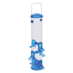 Tube Bird Feeder - More Birds - Jumbo - Blue