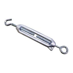 Aluminium turnbuckle (eye & hook) 1/4" x 4"