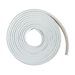 Ruban mousse en caoutchouc premium auto-adhésif 5/32'' x 11/32'' x 17' blanc