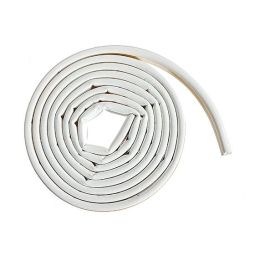 5/16'' X 11/32'' X 17' Premium Rubber Window Seal White