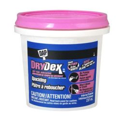 Plâtre à reboucher DryDex, indicateur de séchage, 236 ml, rose