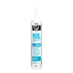 Scellant ALEX FAST DRY, acrylique et silicone, 300 ml, blanc