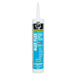 Scellant ALEX FLEX pour moulures et garnitures, 300 ml, blanc