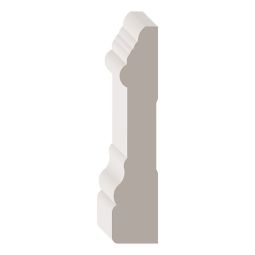 Colonial Primed MDF Casing 3/4" x 3-1/2" x 8'