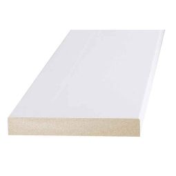 Primed MDF S4S E2E Board 3/4" x 4-1/2" x 8'