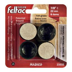FUSION FELTAC® Tip 7/8" Black (4)