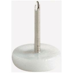 Glide Nail-On 5/8" Polypropylene White (4)