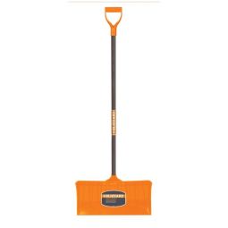 Grattoir à neige 21", lame en polyéthylène, manche bois