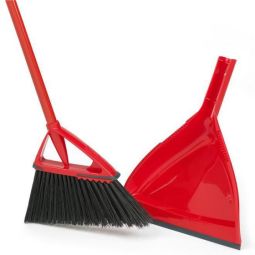 Oskar Indoor Broom with Dust Pan