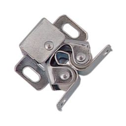 Loquet à rouleau double avec gâche en losange