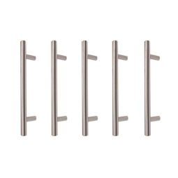 Pack of 5 Contemporary Steel Pulls
