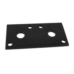Plaque de coin plate de 3 po (76,2 mm)