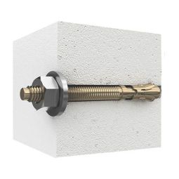 Cale d'ancrage 3/8" x 3-3/4" (25)