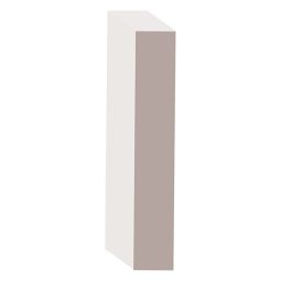 Primed MDF Modern Casing 3/8" x 2-1/8" x 7'