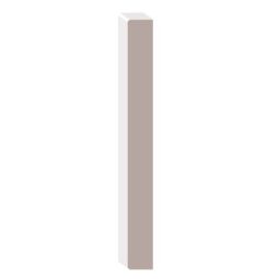 Primed MDF Modern Baseboard 3/8" x 3-1/2" x 78