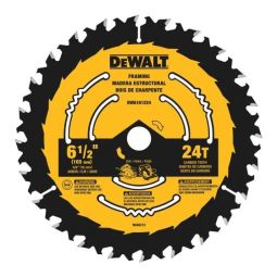 Lame de scie circulaire au carbure, 6,5", 18 dents