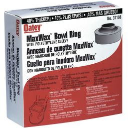 JUMBO Toilet Seal - Wax - Plastic Sleeve