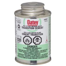 Transition Cement - Medium Bodied White ABS/PVC - 118 mL