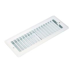 Ceiling Register 4'' x 10'' White