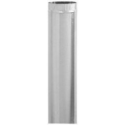 Tuyau d'acier galvanisé de 5" de diamètre et 15" de long