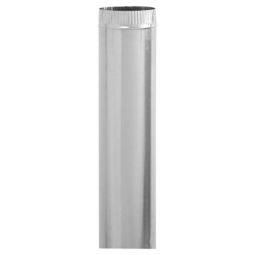 4" x 60" Galvanized Duct Pipe