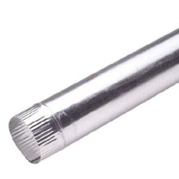 6" x 60" Galvanized Duct Pipe