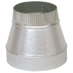 4" to 5" Diameter Galvanized Steel Increaser