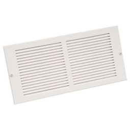 Grille murale 4" x 10"  Blanc