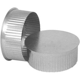 Bouchon en acier galvanisé 6"
