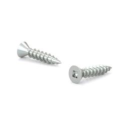 Wood Screw, Flat Head, Regular Thread, Regular Wood Point #10x1/2" (16)