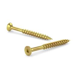 All-Purpose Screw, Bugle Head, Square Drive, Coarse Thread #8x2" (500)