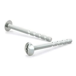 Break-Away Machine Screw, Large Truss, Combined Square Slot Drive, 8-32 (10)