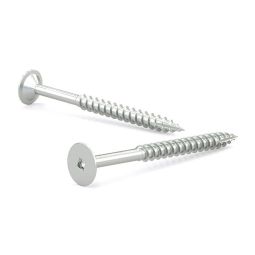 Vis à bois, tête PWR DRIVE CAB, carré, gros filet, type 17 - 10x2-1/2" (4)