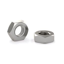 Écrou hexagonal pour vis machine- Acier inoxydable - 10-24 (6)