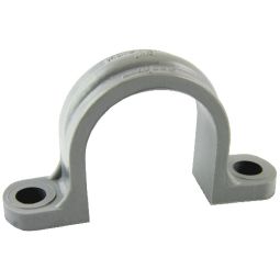 Conduit Strap - PVC - 2-Hole - 1 1/2" - 5/Pk